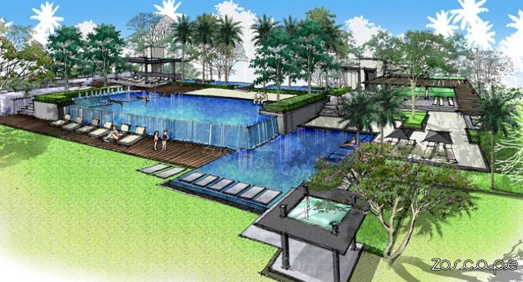 泰国春武里小区景观规划设计