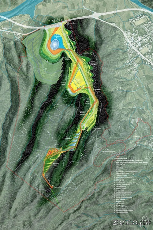 韩国公园景观规划设计方案平面图