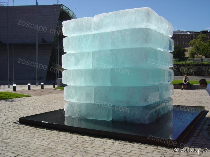 临时艺术景观设施设计 - 冰雕Temporary Art - Ice Sculpture