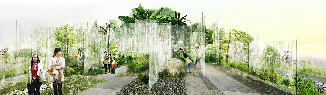10th International Garden Expo 园博会植物园景观概念效果图