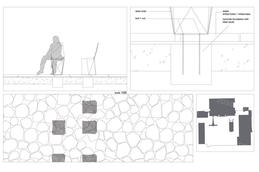   坐凳 座椅 设计    创意景观   景观意向图  