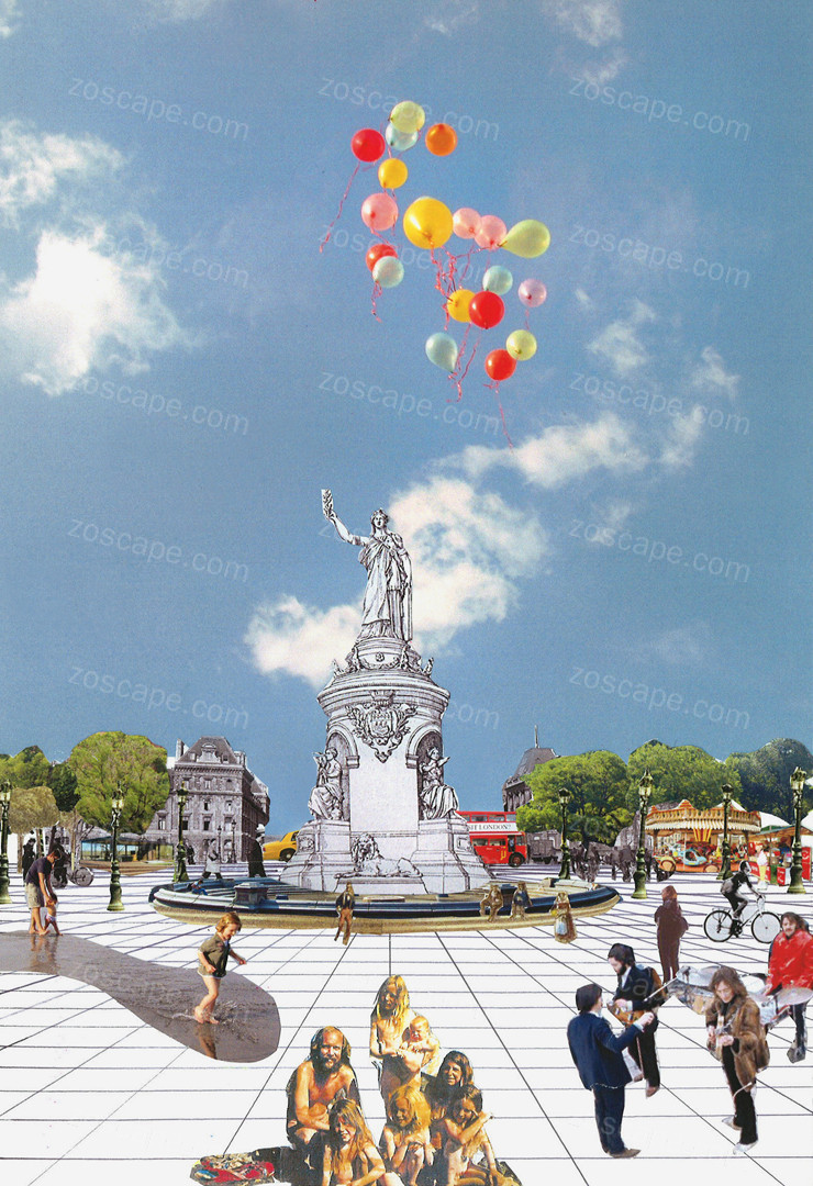 下沉式广场   广场设计效果图     纪念广场    喷泉广场