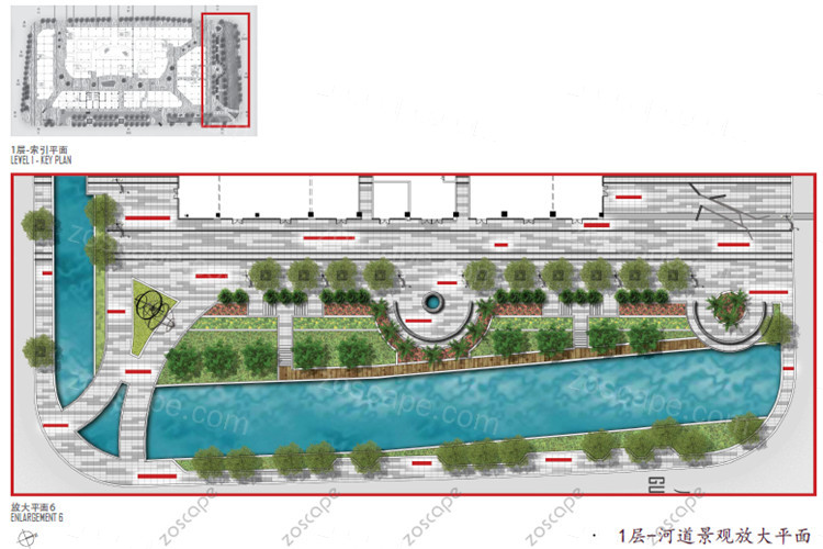  商业公共空间商业广场景观方案设计