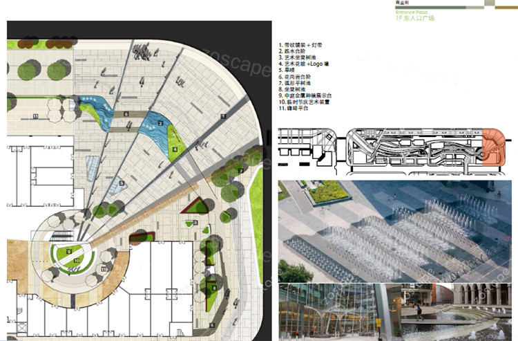 广东江门住宅+商业街景观设计方案深化文本-部分截图