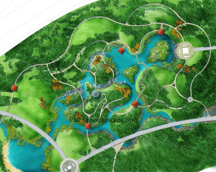 Botanical Garden Landscape Design植物园-森林公园景观设计
