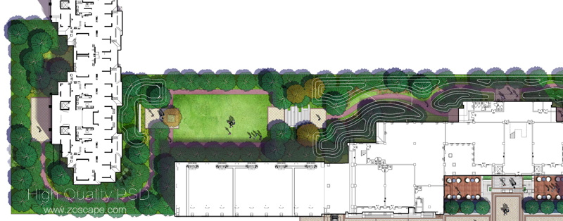 住宅庭院景观设计-庭园景观设计总平面图_(22).jpg