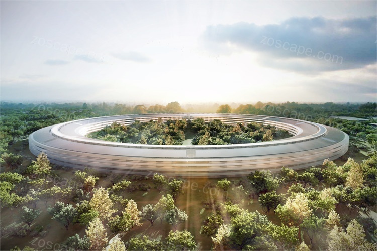 Apple Campus 2苹果新总部建筑与景观设计