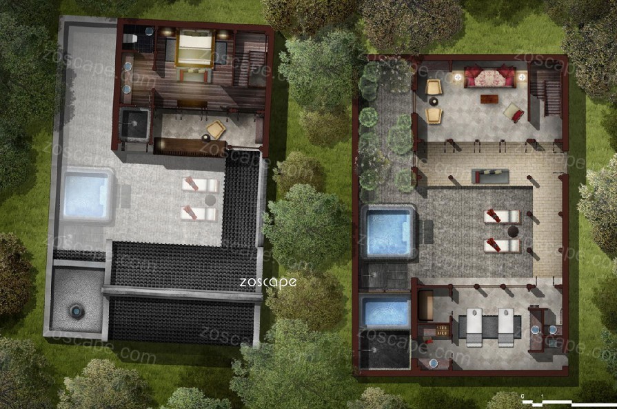 Bensley Design Studio BDS 世界级园林设计大师旅游度假村概念方案