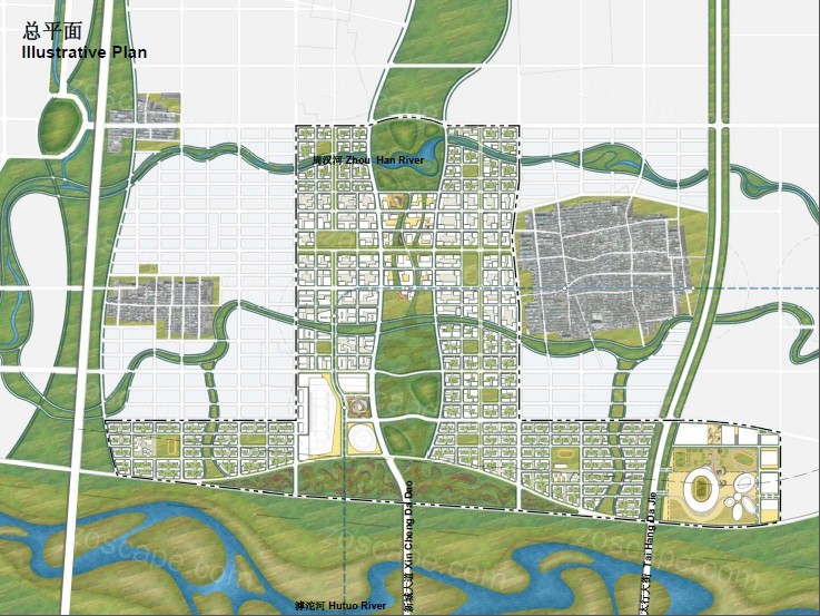 蝴蝶主题-石家庄国家级新区城市规划设计方案文本