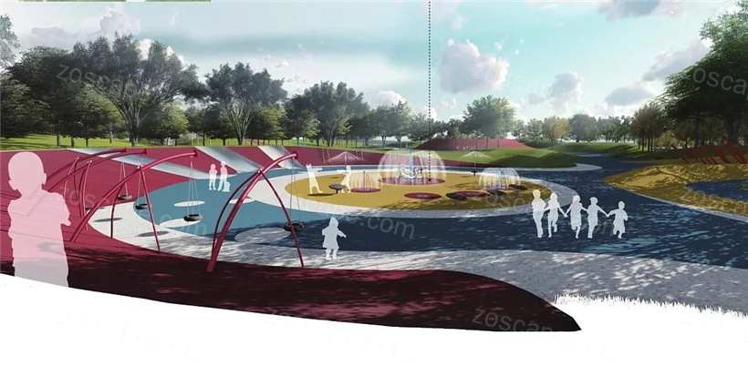 运动体验式公园-多功能综合型创意体育公园景观设计文本