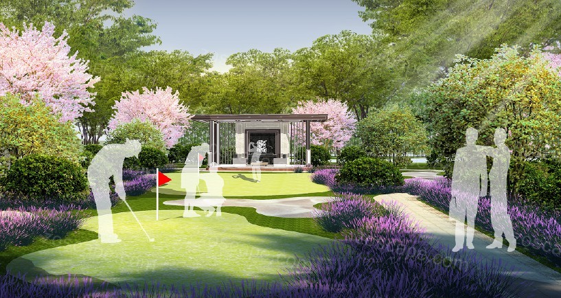 温润如玉的精致住宅花园-新中式园庭景观示范区设计文本