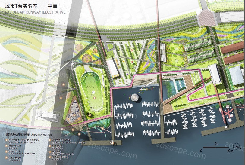 上海城市滨江生态走廊-滨水风景观光带景观设计方案文本