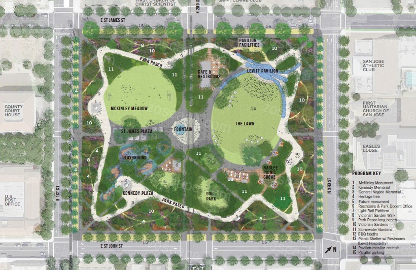 城市中央公园-市民活动中心广场景观设计方案文本