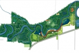 湿地公园-滨江公园景观规划设计平面图源文件 to 园林景观设计意向图库-园林景观学习网