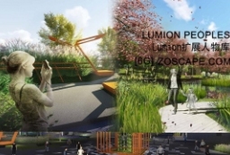 正版Lumion扩展人物库资料-Lumion人物素材下载 to 园林景观设计意向图库-园林景观学习网