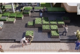 2021某高端住宅公寓楼大区+屋顶花园社区农场屋顶农场景观设计方案 to 园林景观设计意向图库-园林景观学习网