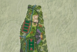滨水文化运动公园景观规划设计平面图 to 园林景观设计意向图库-园林景观学习网