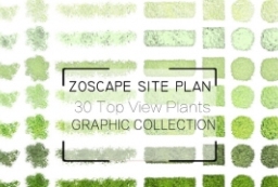 2017更新- 2d trees- different tree 国际精品地被疏篱灌木贴图 to 园林景观设计意向图库-园林景观学习网