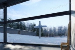 安藤忠雄水之教堂Lumion9影视级建筑动画作品1080P无水印 to 园林景观设计意向图库-园林景观学习网