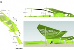 丹河上的绿纸鹤-长平丹河两岸景观带景观方案设计 to 园林景观设计意向图库-园林景观学习网