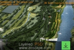 河岸滨江公园一期景观规划设计效果图 to 园林景观设计意向图库-园林景观学习网
