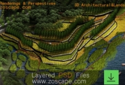 森林公园滨水景观设计效果图 to 园林景观设计意向图库-园林景观学习网