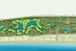海南三亚湾城市新区景观绿地规划设计方案文本下载 to 园林景观设计意向图库-园林景观学习网