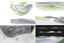 TOPO / Zaha Hadid architects SOHO商务广场景观方案设计文本 to 园林景观设计意向图库-园林景观学习网