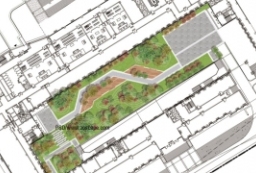 PSD公共空间中庭-庭院花园景观设计源文件 to 园林景观设计意向图库-园林景观学习网
