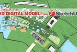 宜春学院校园景观sketchup模型-学校景观模型下载 to 园林景观设计意向图库-园林景观学习网