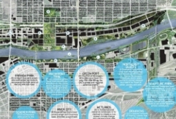 国际竞赛作品-Minneapolis River滨河生态景观带设计方案文本 to 园林景观设计意向图库-园林景观学习网