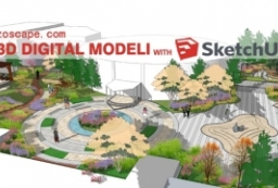 屋顶花园sketchup模型下载-屋顶花园景观设计 to 园林景观设计意向图库-园林景观学习网