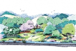 武夷山崇阳溪湿地公园景观概念设计方案 to 园林景观设计意向图库-园林景观学习网