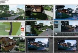 Lumion9渲染专家系列教程03高级住宅02 to 园林景观设计意向图库-园林景观学习网
