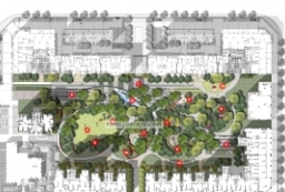 西安高新区住宅区景观概念设计方案文本 to 园林景观设计意向图库-园林景观学习网