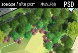街头绿地景观平面-小游园平面图 to 园林景观设计意向图库-园林景观学习网