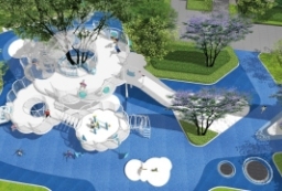 社区主题乐园-多元自由全龄活动场地-亲子乐园-龙湖儿童游戏场地景观设计方案 to 园林景观设计意向图库-园林景观学习网