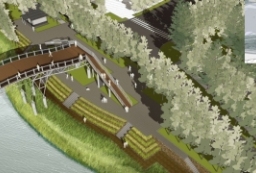 山东城市休闲生态走廊-滨河带状湿地公园景观设计方案文本 to 园林景观设计意向图库-园林景观学习网