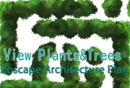 海外景观建筑素材Top View Tree  for architectural design to 园林景观设计意向图库-园林景观学习网