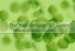 景观总图PS植物图例-植物PSD平面图素材 to 园林景观设计意向图库-园林景观学习网