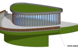 绿色生态型单体建筑sketchup模型 to 园林景观设计意向图库-园林景观学习网