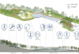 湖南长沙山水间社区公园景观规划设计方案文本 to 园林景观设计意向图库-园林景观学习网