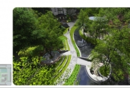 现代新亚洲风格-上海某公馆商住房项目景观概念设计方案 to 园林景观设计意向图库-园林景观学习网