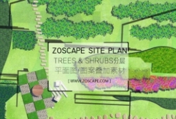海外素材集-zoscape国际精品园林景观规划总图素材 to 园林景观设计意向图库-园林景观学习网