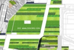 大厦商业综合体概念方案设计方案设计彩平面图 to 园林景观设计意向图库-园林景观学习网